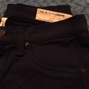 Navy blue rag & bone jean leggings
